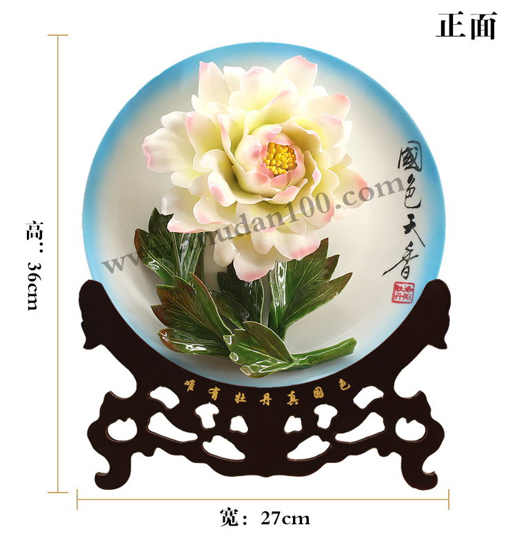 周年慶紀(jì)念禮品-玉樓點(diǎn)粉白牡丹瓷 周年慶紀(jì)念禮品-玉樓點(diǎn)粉白牡丹瓷