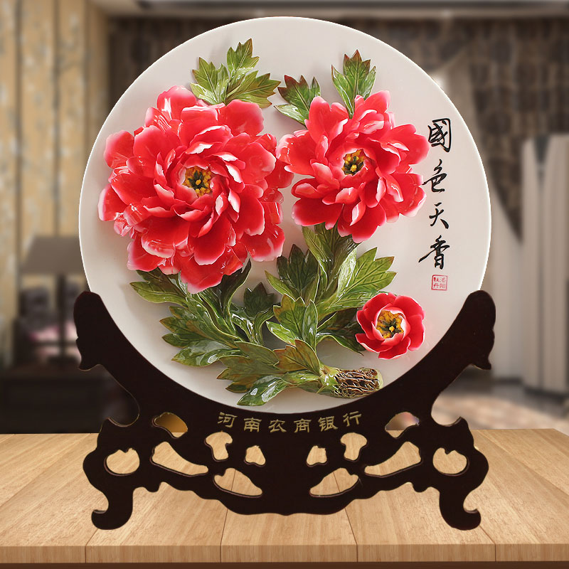 客戶定制牡丹禮品